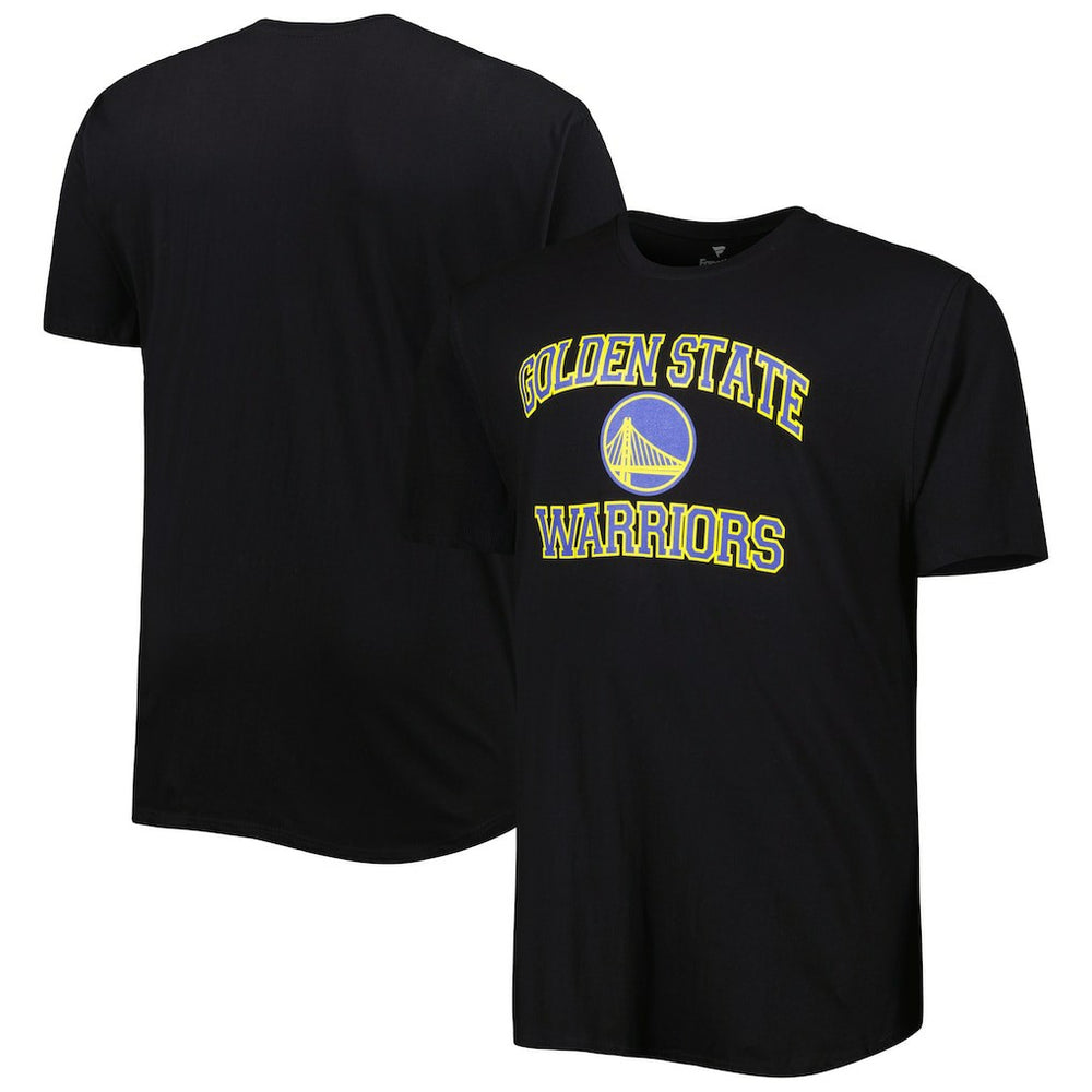 Golden State Warriors Big & Tall Heart & Soul T-Shirt Black