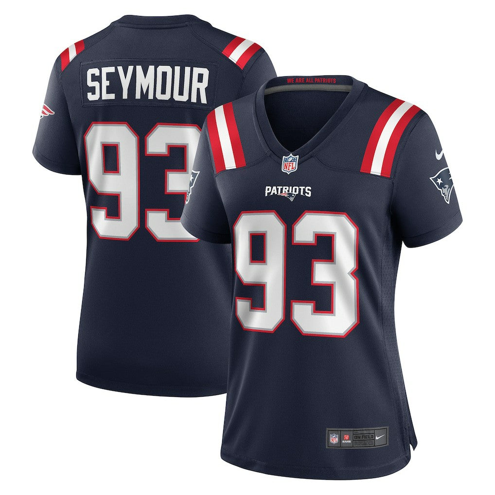NFL Richard Seymour New England Patriots Women's Retired Player Game Jersey - Navy