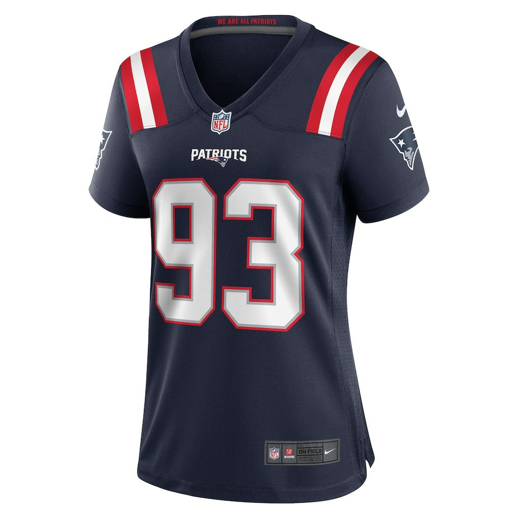 NFL Richard Seymour New England Patriots Women's Retired Player Game Jersey - Navy