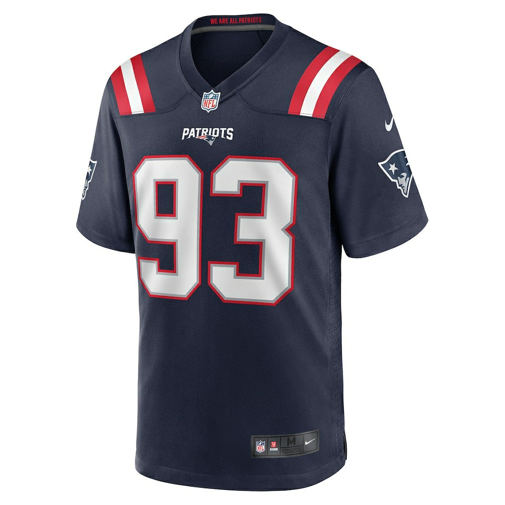 NFL Richard Seymour New England Patriots Retired Player Game Jersey - Navy