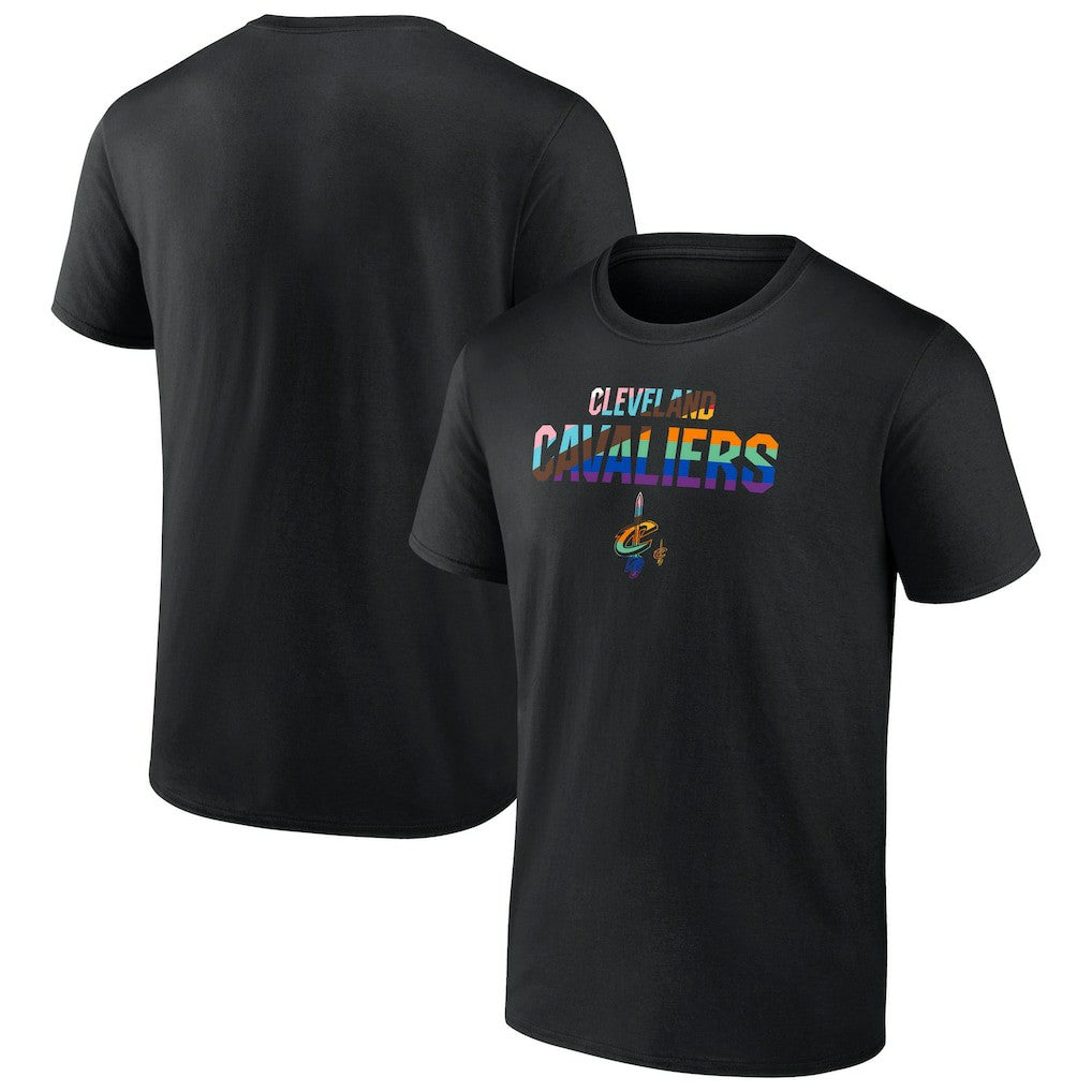 Cleveland Cavaliers Pride T-Shirt Black
