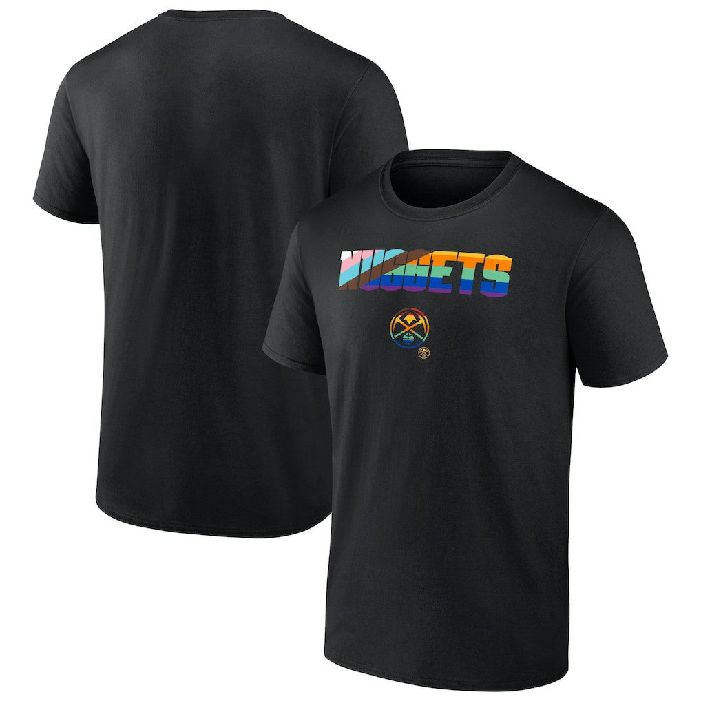 Denver Nuggets Pride T-Shirt Black