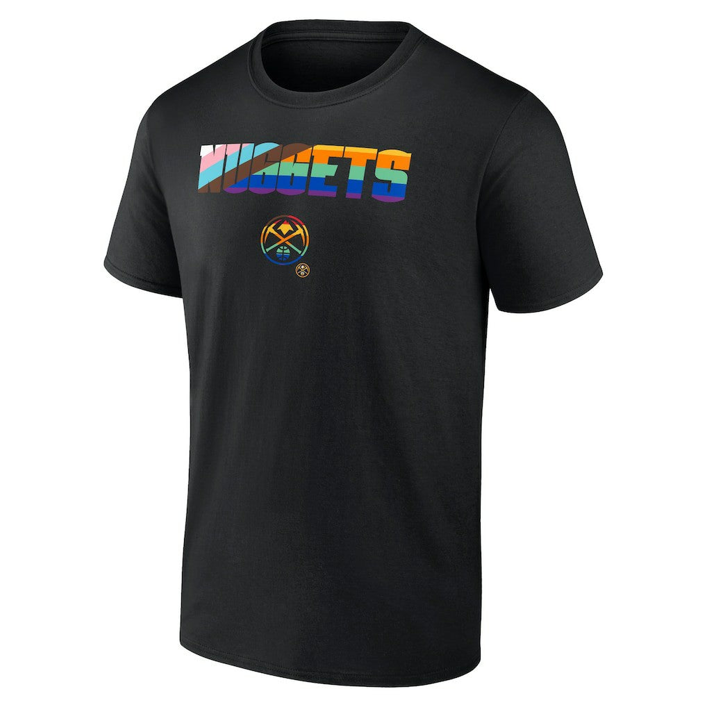 Denver Nuggets Pride T-Shirt Black