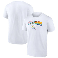 Detroit Pistons Pride T-Shirt White