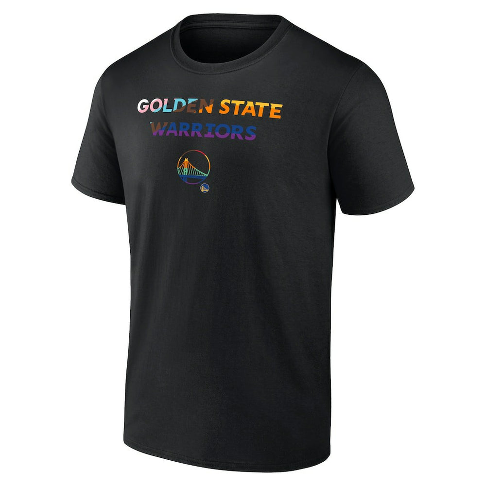 Golden State Warriors Logo Pride T-Shirt Black