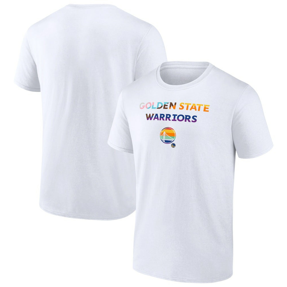 Golden State Warriors Pride T-Shirt White
