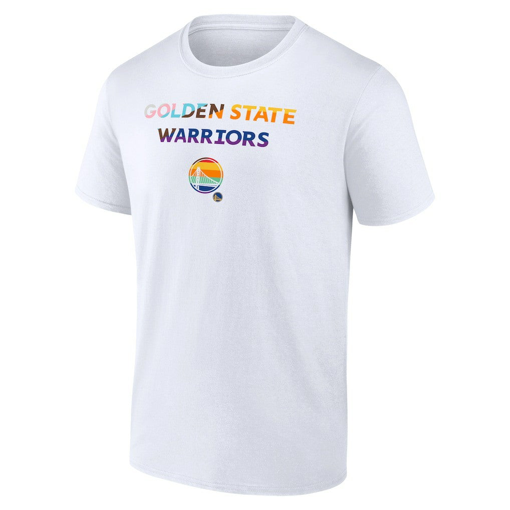 Golden State Warriors Pride T-Shirt White
