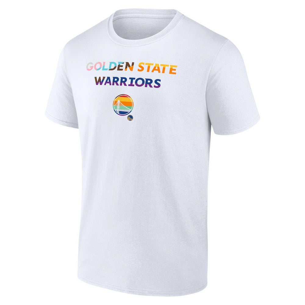 Golden State Warriors Pride T-Shirt White