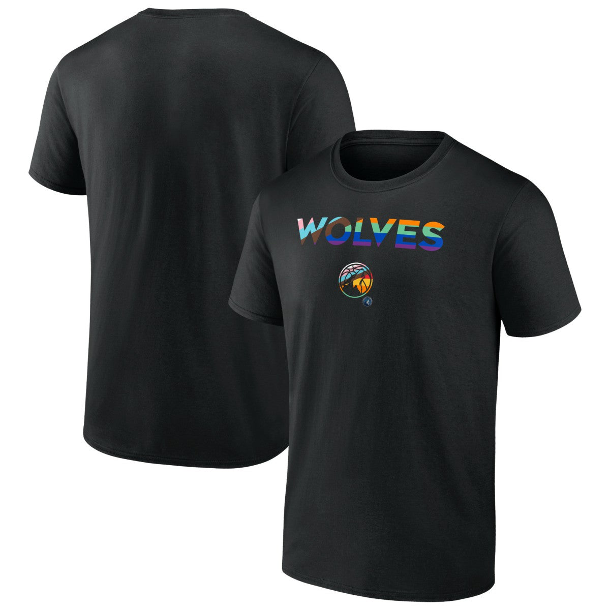Minnesota Timberwolves Pride T-Shirt Black