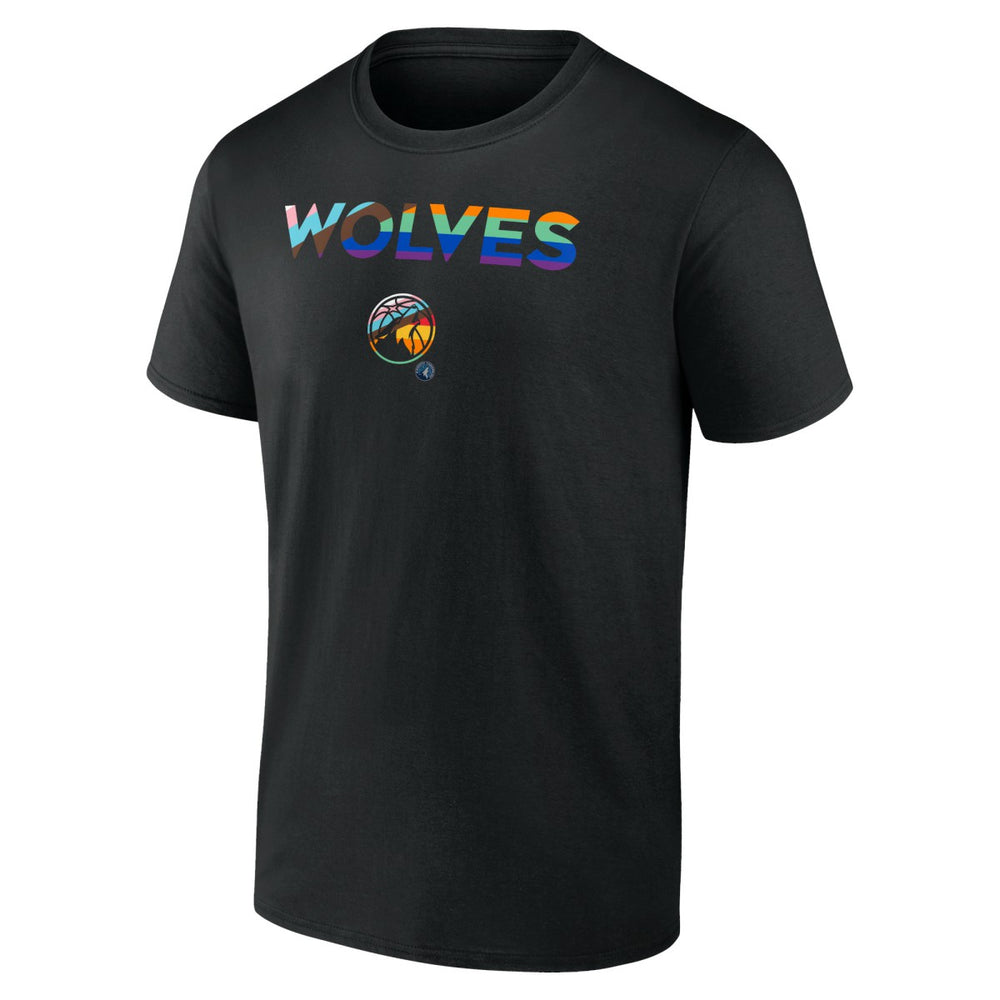 Minnesota Timberwolves Pride T-Shirt Black