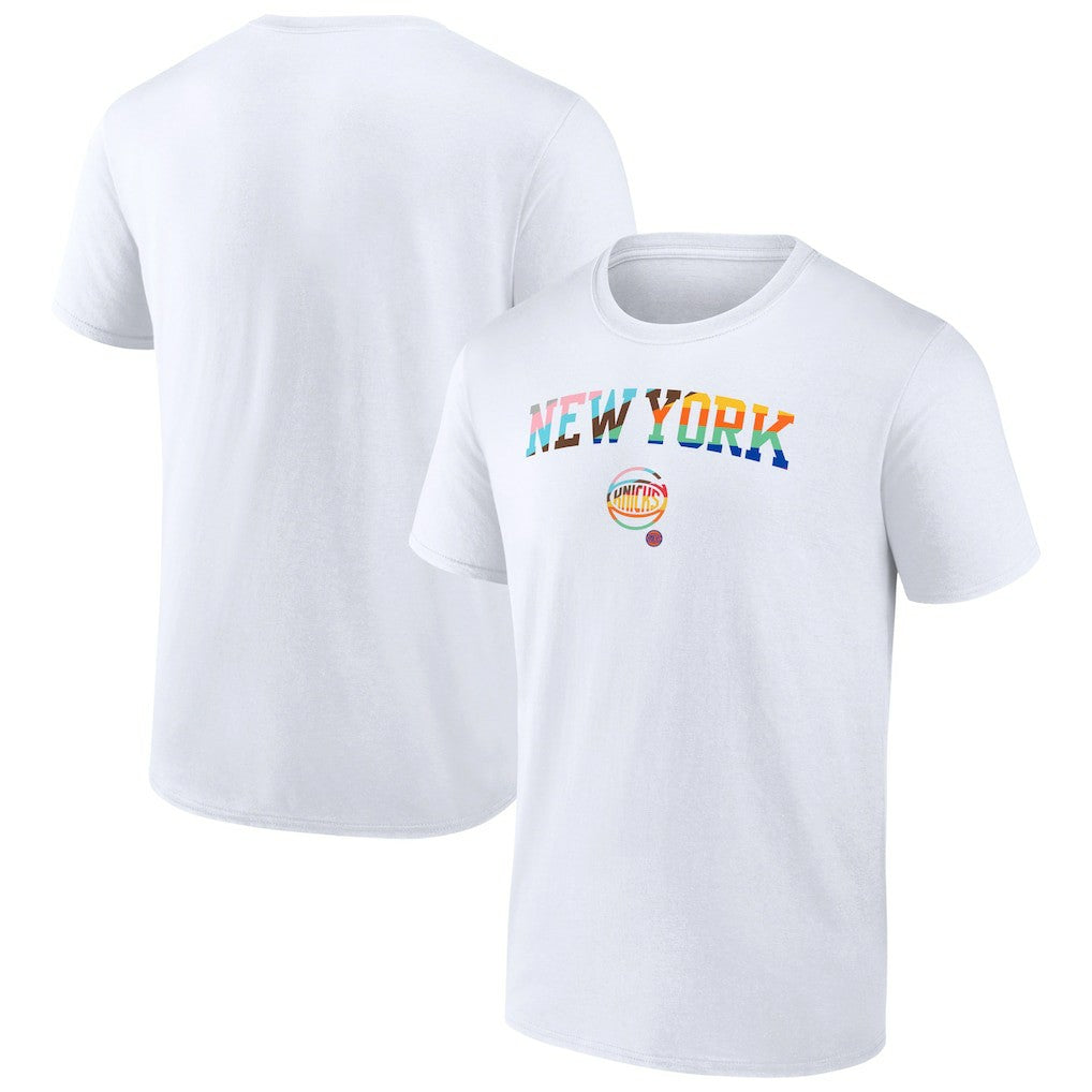 New York Knicks Pride T-Shirt White