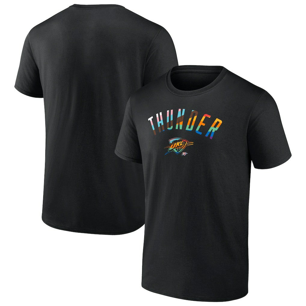Oklahoma City Thunder Pride T-Shirt Black