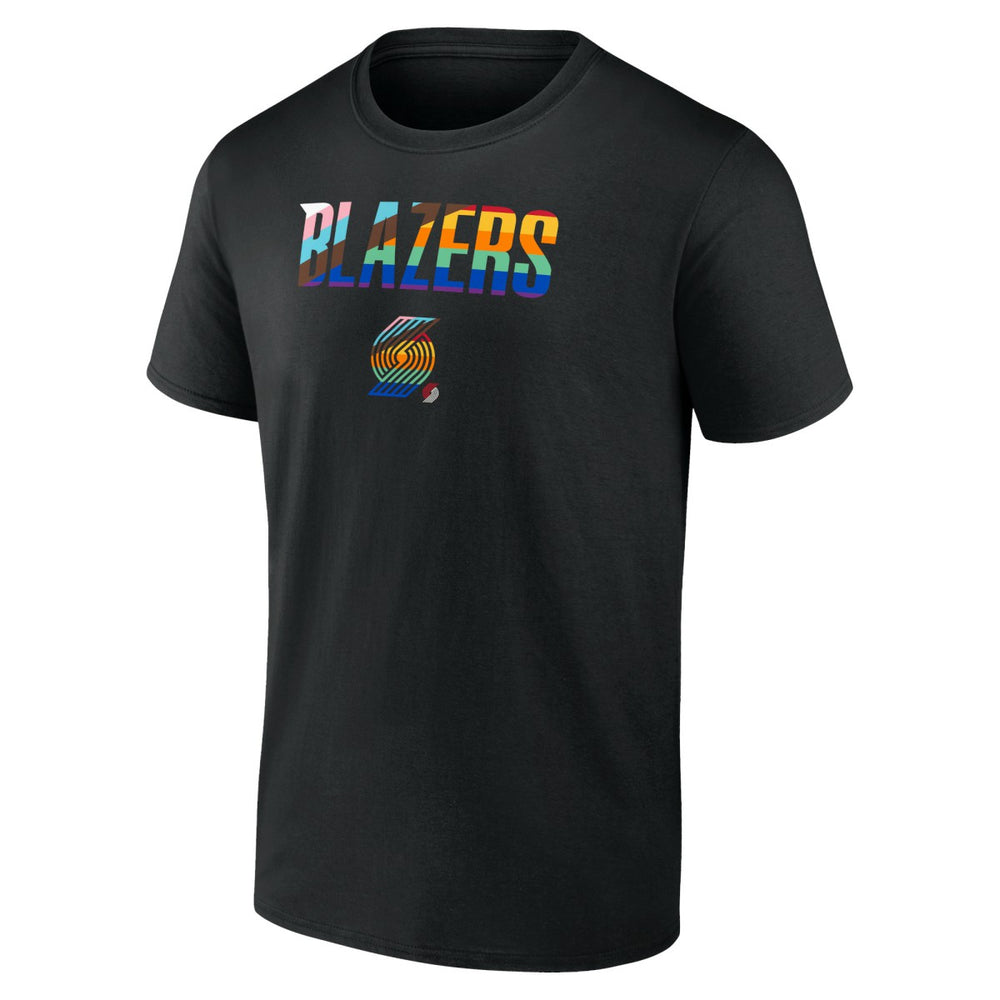 Portland Trail Blazers Pride T-Shirt Black