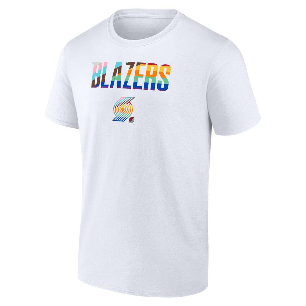 Portland Trail Blazers Pride T-Shirt White
