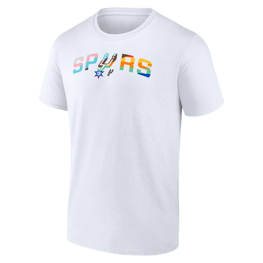 San Antonio Spurs Pride T-Shirt White