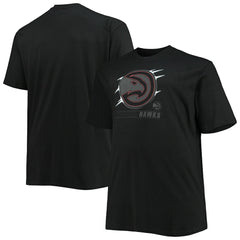 Atlanta Hawks Big & Tall Pop T-Shirt Black