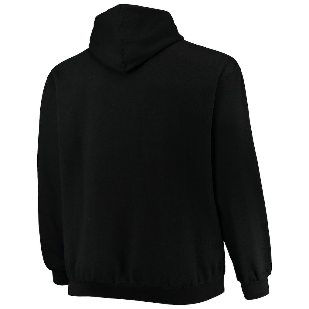 Brooklyn Nets Big & Tall Pop Pullover Hoodie Black