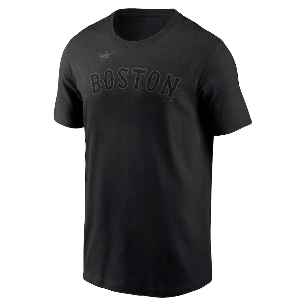 David Ortiz Boston Red Sox Nike Name & Number T-Shirt - Black T-shirts