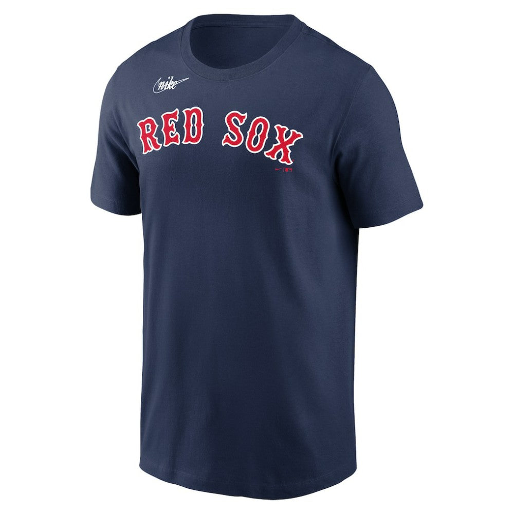 David Ortiz Boston Red Sox Nike Name & Number Wordmark T-Shirt - Navy T-shirts