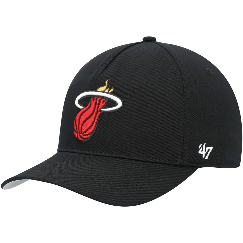 Miami Heat '47 Hitch Snapback Hat Black
