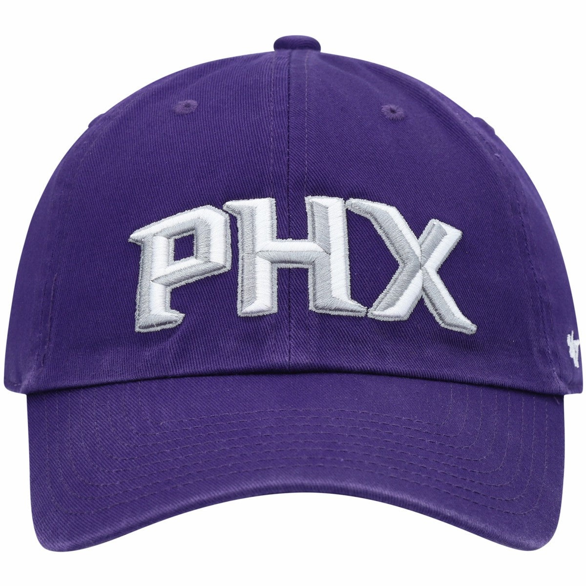 Phoenix Suns '47 Clean Up Wordmark Adjustable Hat Purple