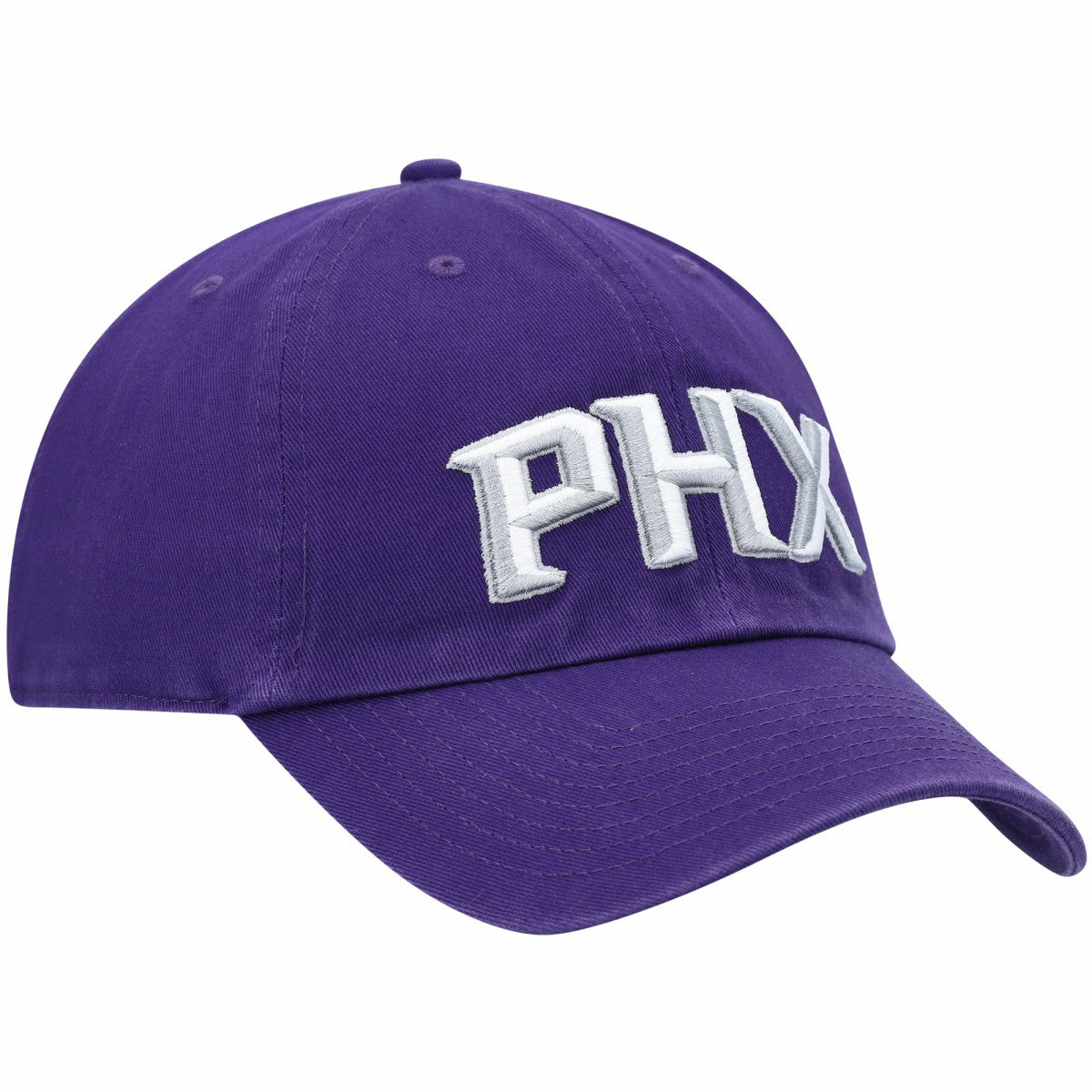 Phoenix Suns '47 Clean Up Wordmark Adjustable Hat Purple