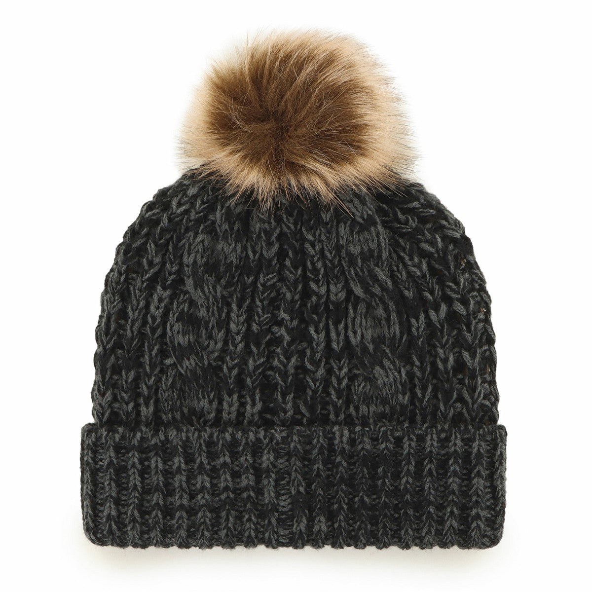 Miami Heat '47 Women's Meeko Cuffed Knit Hat with Pom Black