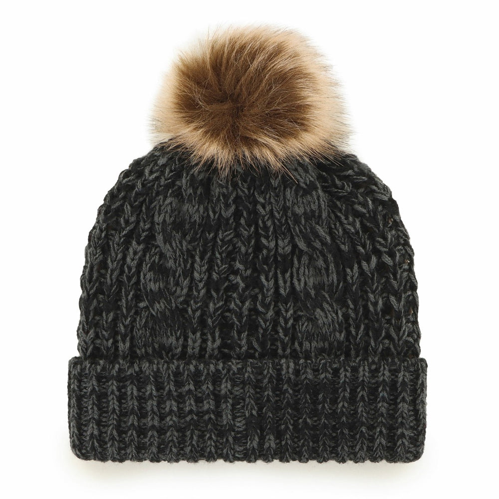 Miami Heat '47 Women's Meeko Cuffed Knit Hat with Pom Black