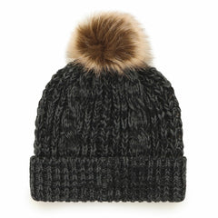 Miami Heat '47 Women's Meeko Cuffed Knit Hat with Pom Black