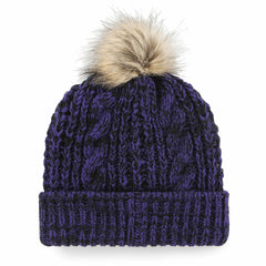 Sacramento Kings '47 Women's Meeko Cuffed Knit Hat with Pom Purple