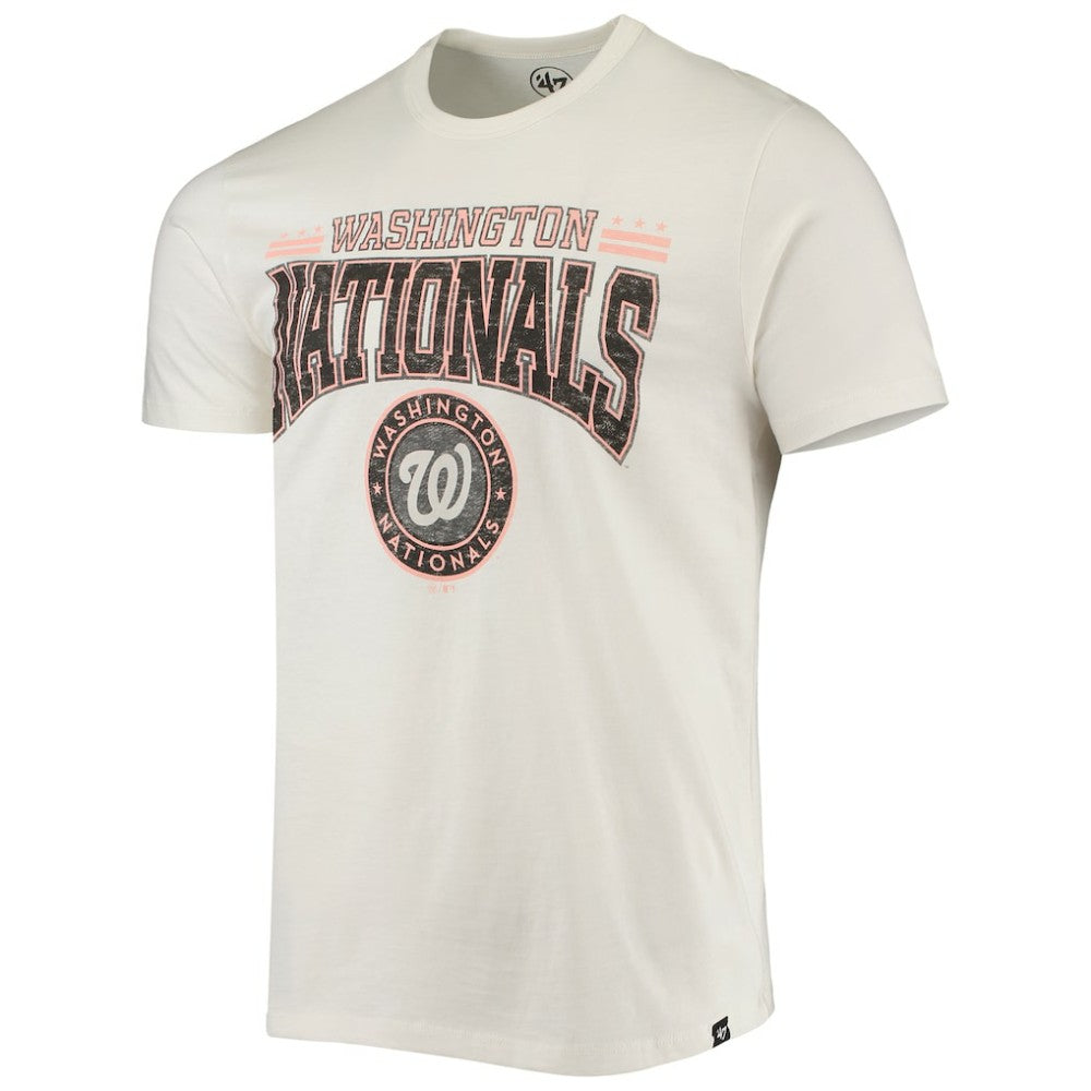 Washington Nationals '47 City Connect Elements Franklin T-Shirt - White T-shirts
