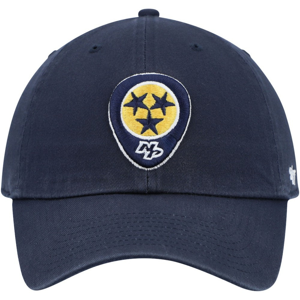 NHL Nashville Predators '47 Logo Clean Up Adjustable Hat - Navy