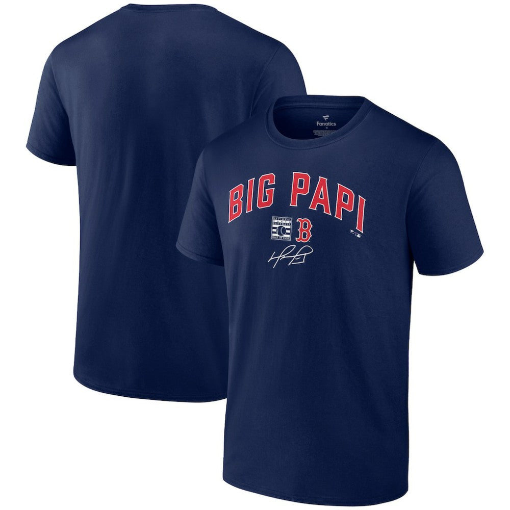 David Ortiz Boston Red Sox Fanatics Big Papi Graphic T-Shirt - Navy T-shirts