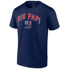 David Ortiz Boston Red Sox Fanatics Big Papi Graphic T-Shirt - Navy T-shirts