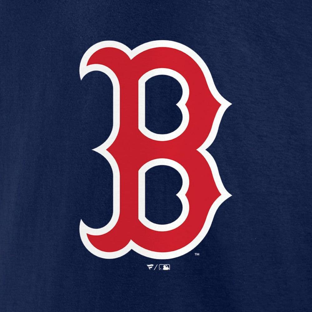 David Ortiz Boston Red Sox Fanatics Logo Graphic T-Shirt - Navy T-shirts