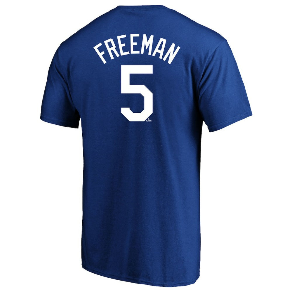 Freddie Freeman Los Angeles Dodgers Fanatics Big & Tall Name & Number T-Shirt - Royal T-shirts