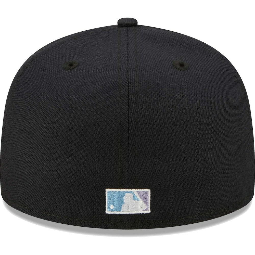 Chicago White Sox New Era 50th Anniversary 1983 MLB All-Star Game Lavender Undervisor 59FIFTY Fitted Hat - Navy Hats