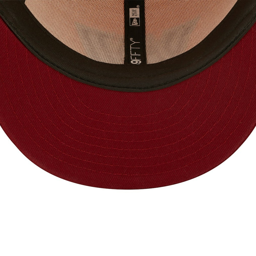 Washington Commanders New Era Flipside 2Tone 59FIFTY Fitted Hat Gold/Burgundy
