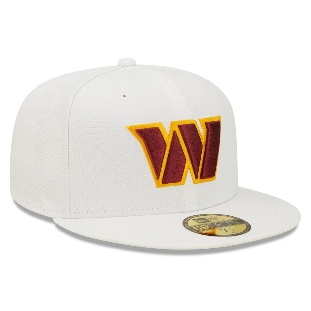 Washington Commanders New Era Omaha 59FIFTY Fitted Hat White