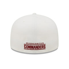 Washington Commanders New Era Omaha 59FIFTY Fitted Hat White