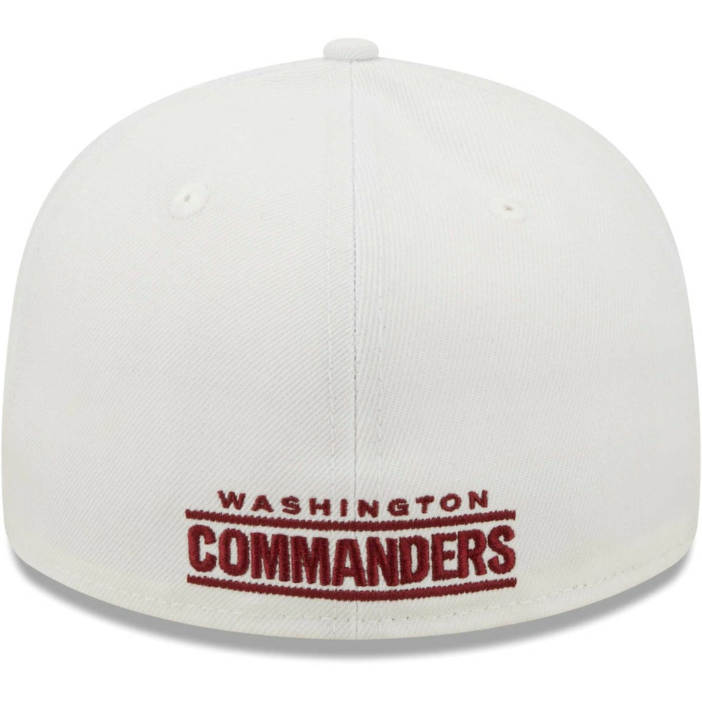 Washington Commanders New Era Omaha Low Profile 59FIFTY Fitted Hat White