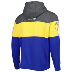 Los Angeles Rams Starter Extreme Pullover Hoodie Heather Charcoal/Royal