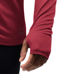 Washington Commanders MSX by Michael Strahan Interval Long Sleeve Raglan T-Shirt Burgundy