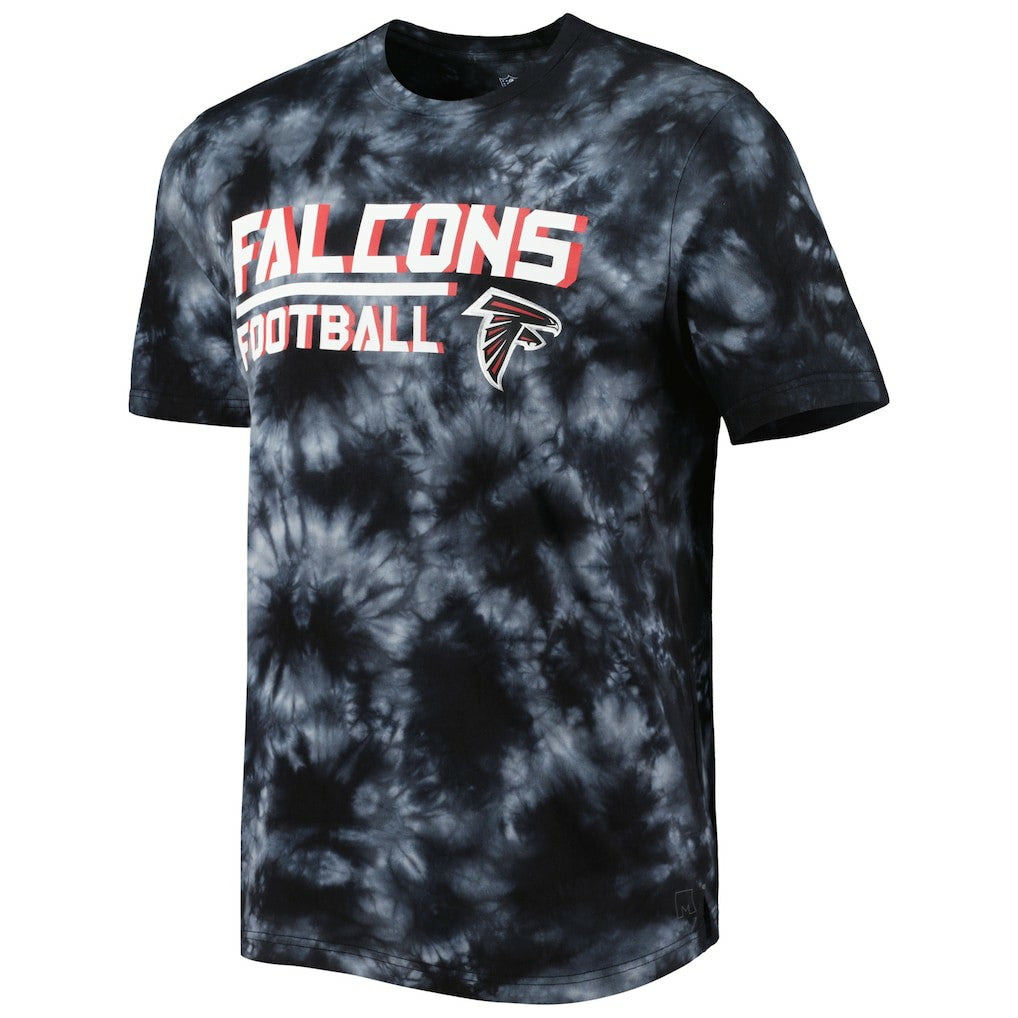 Atlanta Falcons MSX by Michael Strahan Recovery Tie-Dye T-Shirt Black