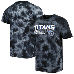 Tennessee Titans MSX by Michael Strahan Recovery Tie-Dye T-Shirt Black