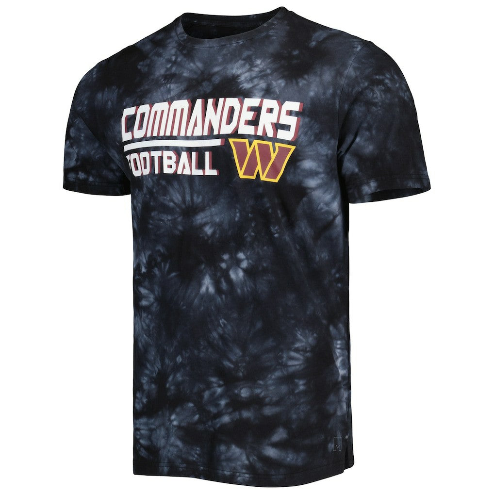 Washington Commanders MSX by Michael Strahan Recovery Tie-Dye T-Shirt Black