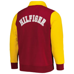 Washington Commanders Tommy Hilfiger Aiden Quarter-Zip Sweatshirt Burgundy/Gold