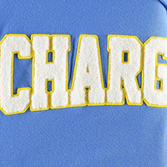 Los Angeles Chargers Tommy Hilfiger Alex Long Sleeve Hoodie T-Shirt Powder Blue/White