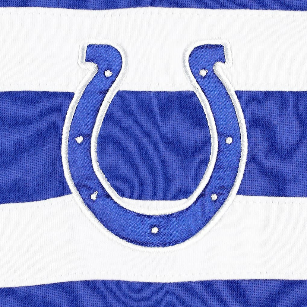 Indianapolis Colts Starter Halftime Long Sleeve T-Shirt Royal/White