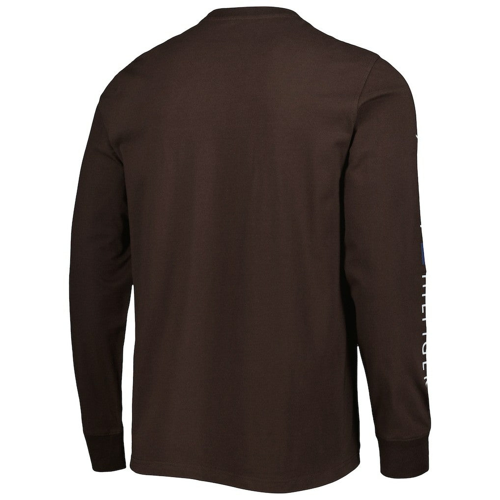 Cleveland Browns Tommy Hilfiger Peter Team Long Sleeve T-Shirt Brown